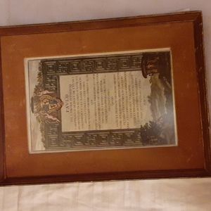 Vintage art framed: Pavlo...